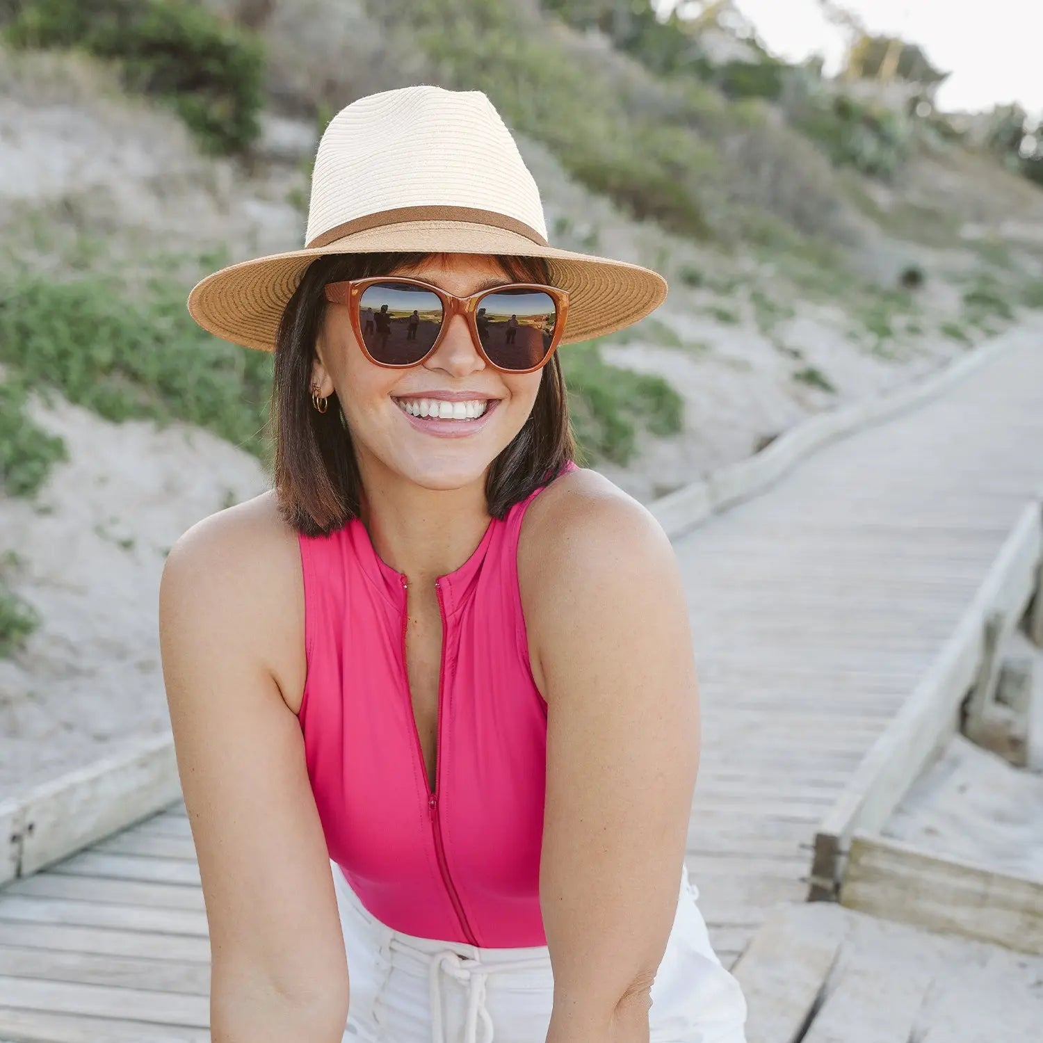 Boardwalk Fedora - SUNHATS EUROPE