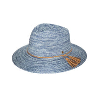 Caroline Fedora M-L: 58 Cm / Mixed Blue Sun Hat